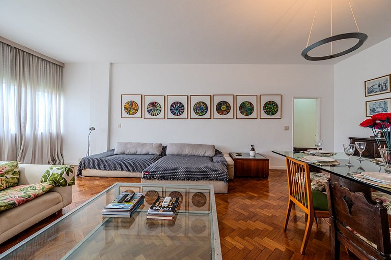 3 quartos com Vista mar para Praia de Ipanema