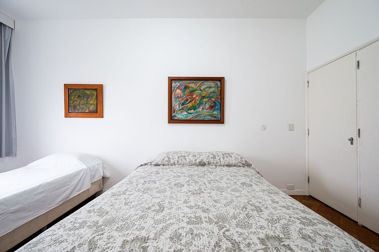 3 quartos com Vista mar para Praia de Ipanema