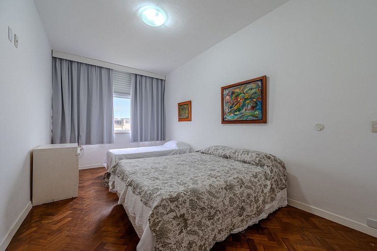 3 quartos com Vista mar para Praia de Ipanema