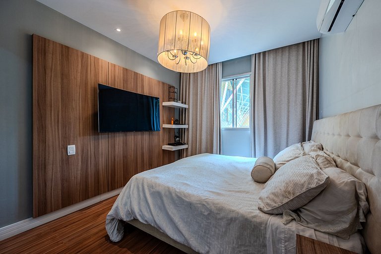 3 Habitaciones a Pasos del Metro y la Playa