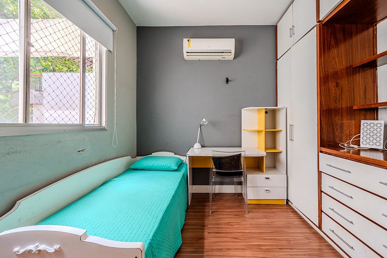 3 Habitaciones a Pasos del Metro y la Playa