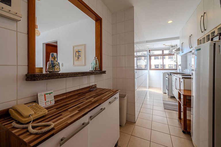 Apartamento completo com lazer e vista na Barra