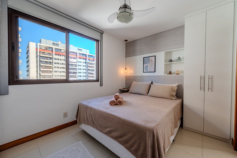 Apartamento completo com lazer e vista na Barra