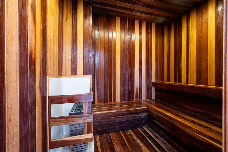 Estudio Porto Maravilha, piscina, sauna, gimnasio.