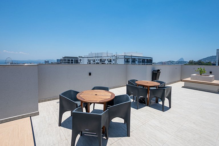 Studio Porto Maravilha, swimming pool, sauna, gym