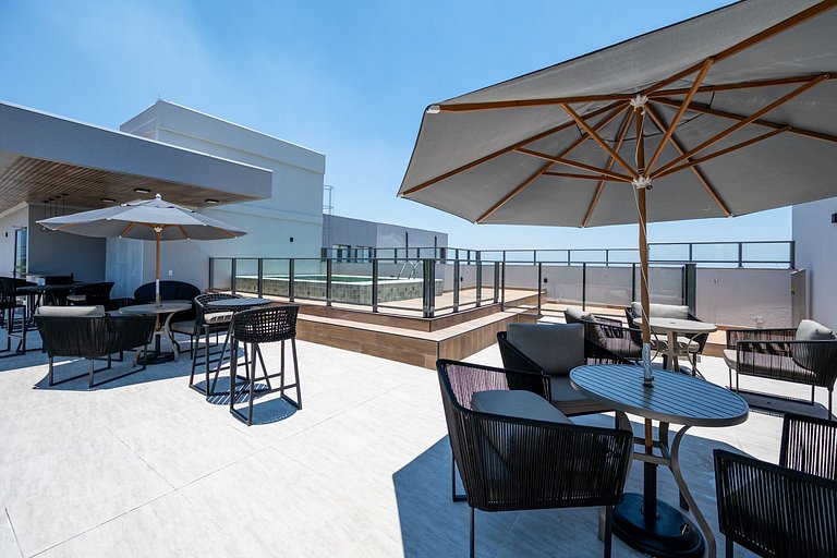 Studio Porto Maravilha, swimming pool, sauna, gym