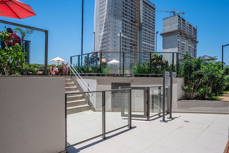 Studio Porto Maravilha, swimming pool, sauna, gym