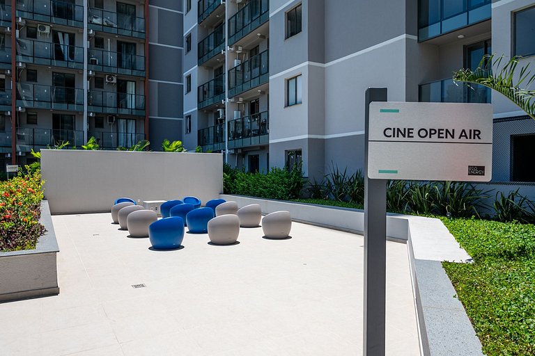 Studio Porto Maravilha, swimming pool, sauna, gym