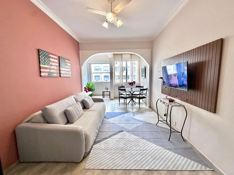 Fully equipped beachfront apt great location