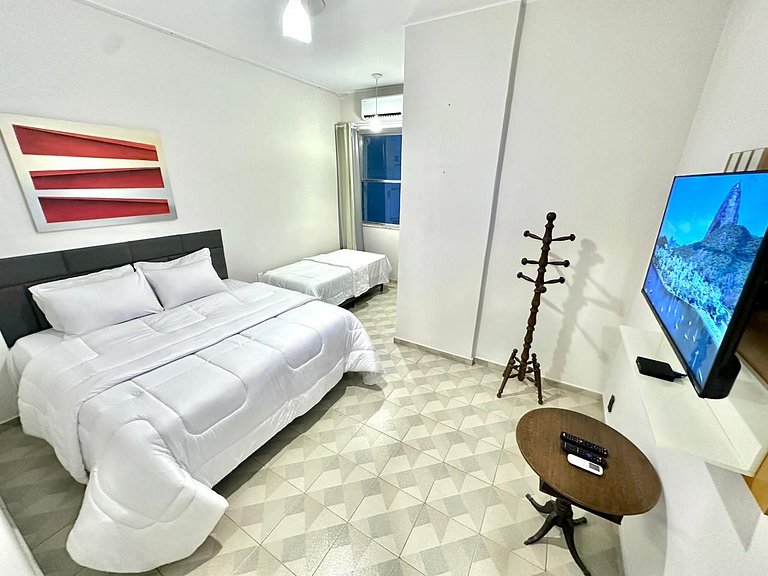 Fully furnished apartment near the beach, with a great locat