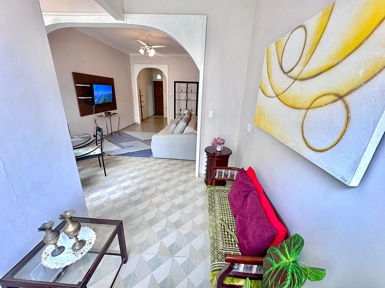 Fully equipped beachfront apt great location