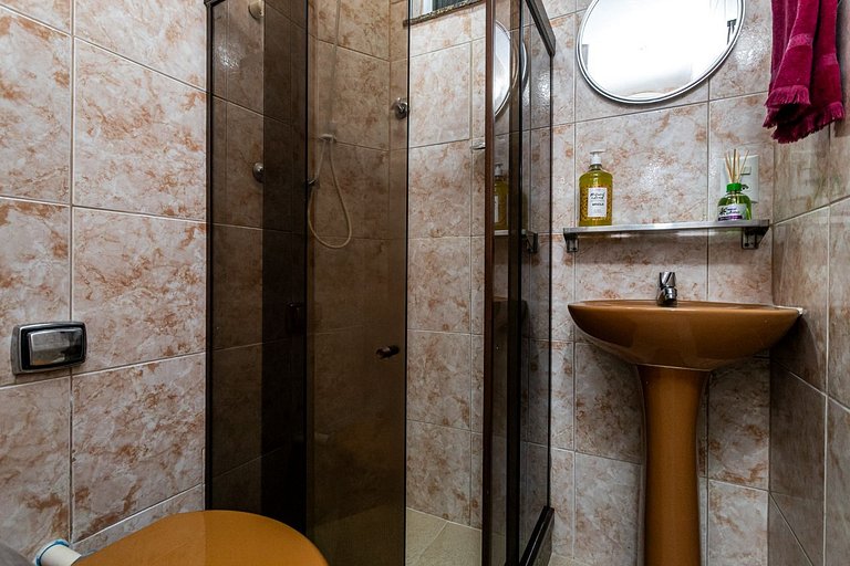 Quarto sala quadra da praia de Copacabana