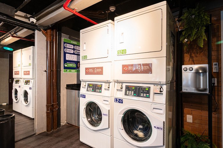 Studio completo com lazer no Centro do Rio