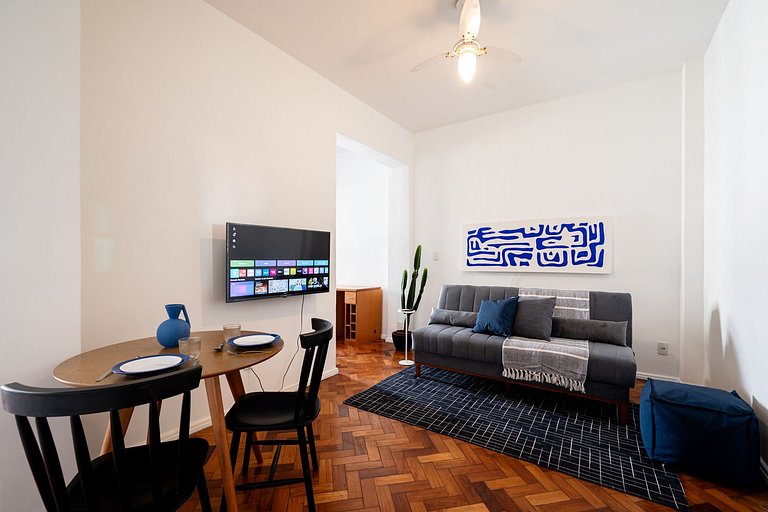 Cozy 1BR Apt between Ipanema and Copacabana