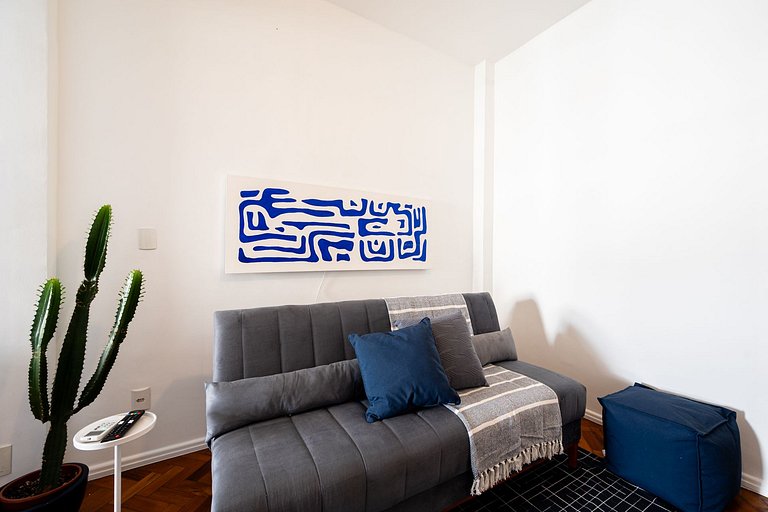 Cozy 1BR Apt between Ipanema and Copacabana