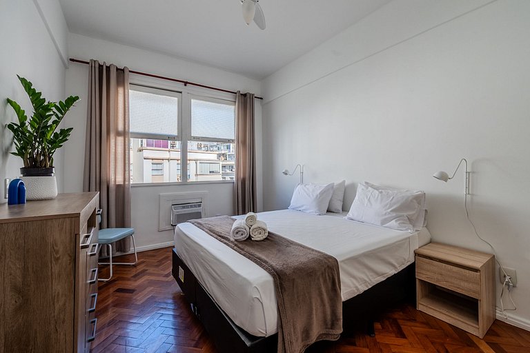 Apto 1 dorm acogedor entre Ipanema y Copa