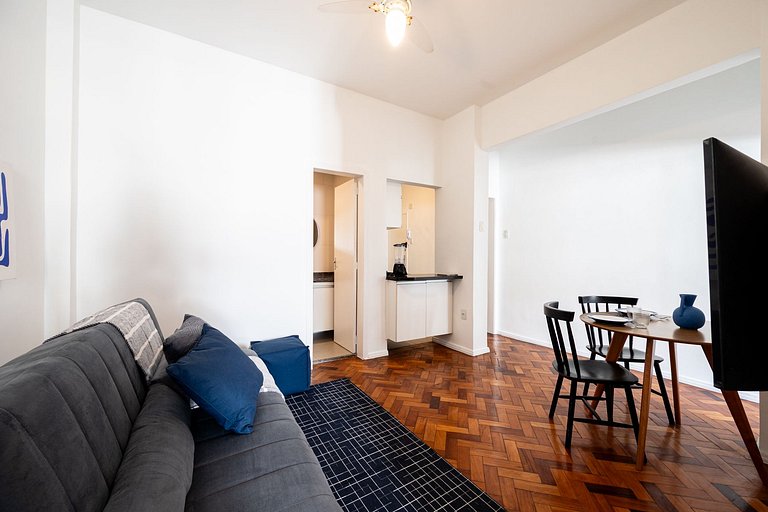 Cozy 1BR Apt between Ipanema and Copacabana
