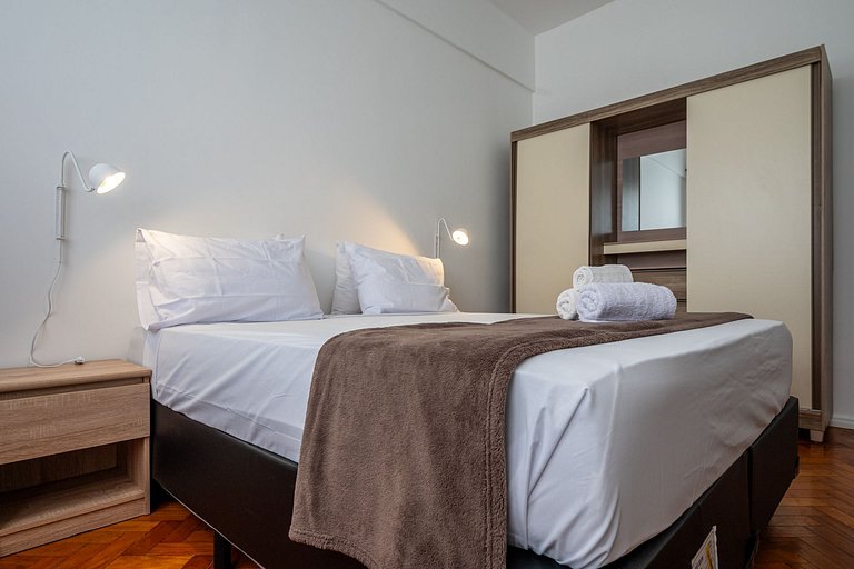 Cozy 1BR Apt between Ipanema and Copacabana