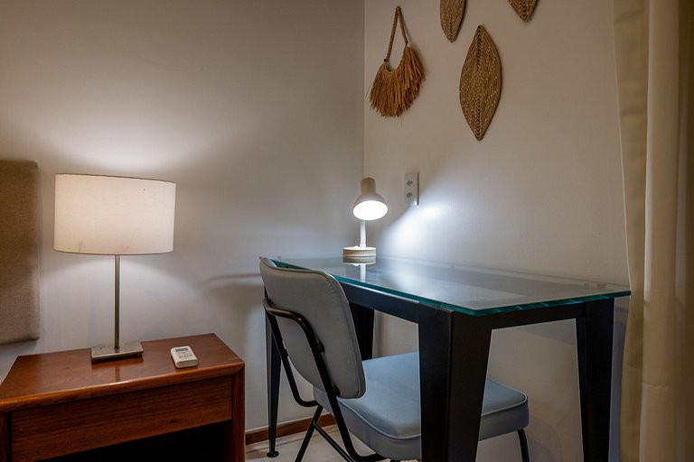 Beachfront apartment with a pool, gym, and parking space in