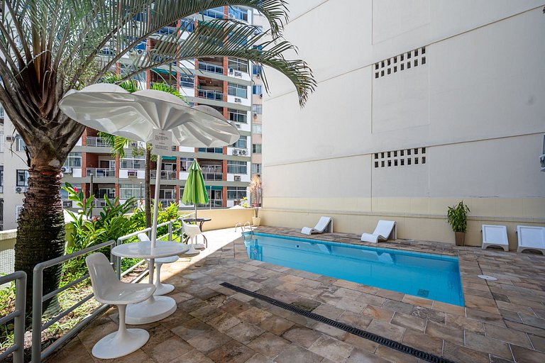 Ap Ipanema Varanda, Piscina & Sauna perto da Praia