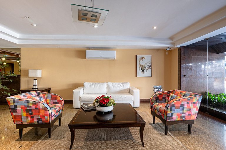 Fully furnished apartment between Ipanema and Copacabana