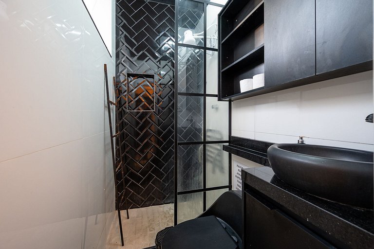 Jacuzzi privativa com vista para a Lapa e self check-in