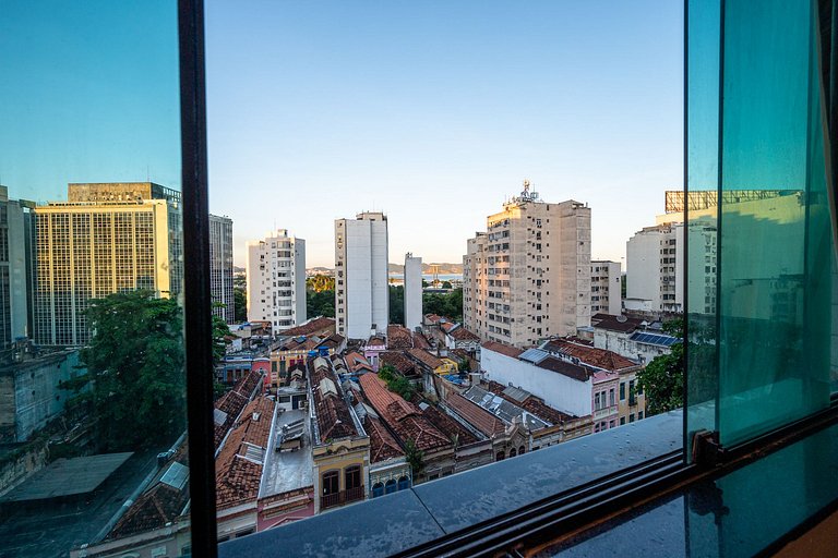 Studio na Lapa com Vista Incrível e Hidromassagem