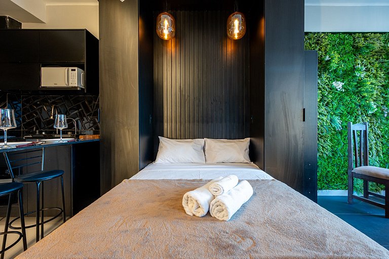 Studio na Lapa com Vista Incrível e Hidromassagem