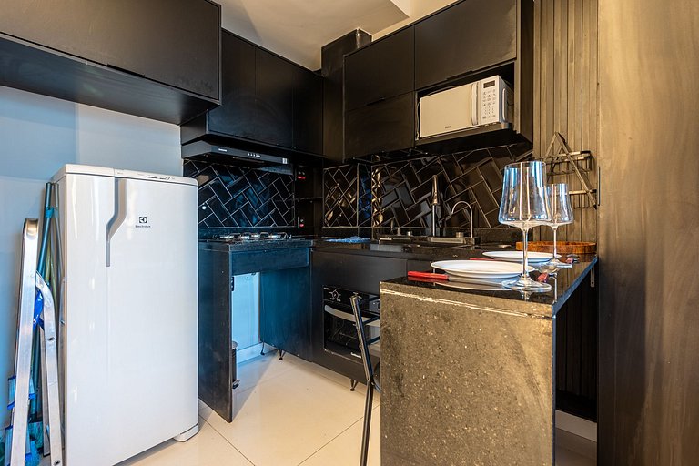 Studio na Lapa com Vista Incrível e Hidromassagem