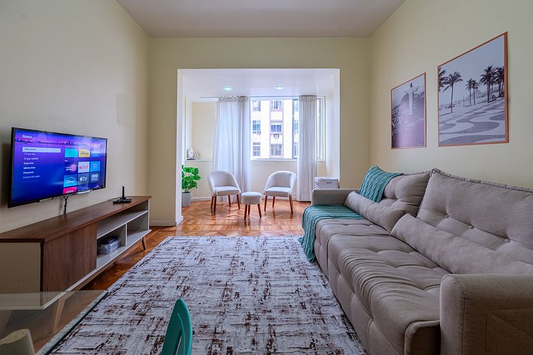 Departamento de 2 habitaciones en Copacabana a 200 metros de
