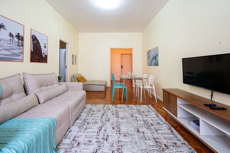 Departamento de 2 habitaciones en Copacabana a 200 metros de