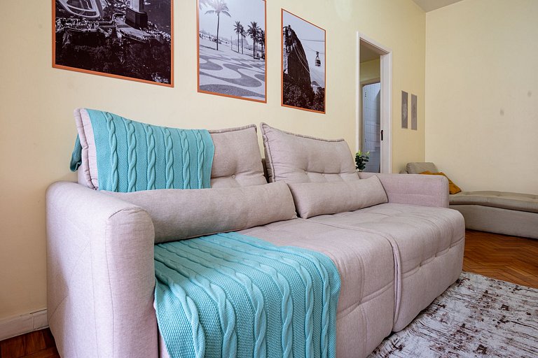 Departamento de 2 habitaciones en Copacabana a 200 metros de