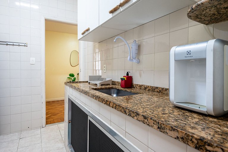 2-bedroom apartment in Copacabana, 200 meters from the beach