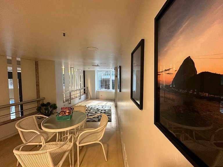 Ipanema Praia Posto 8: Piscina, Lindo Flat, 24h