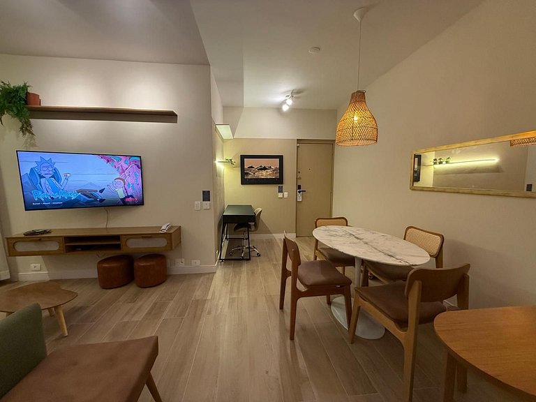Apartamento Moderno com Vista no Coração do Leblon