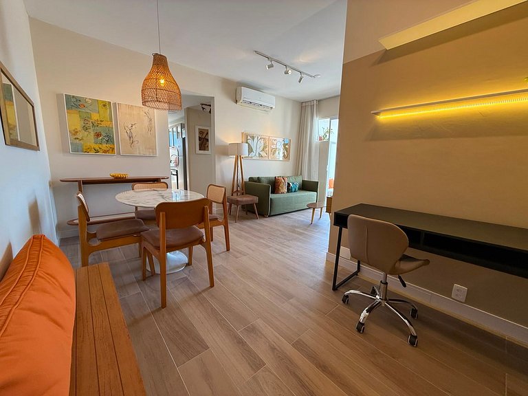 Apartamento Moderno com Vista no Coração do Leblon