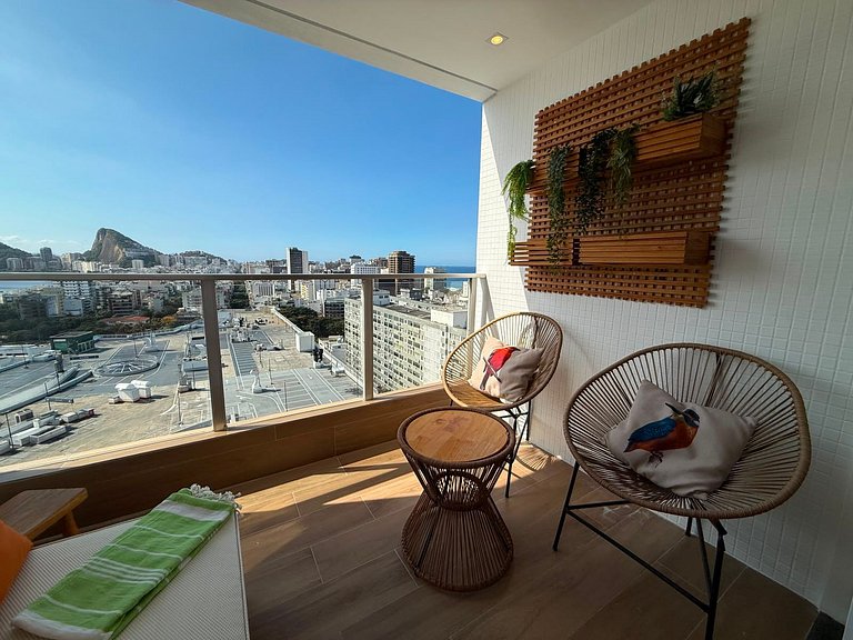 Apartamento Moderno com Vista no Coração do Leblon