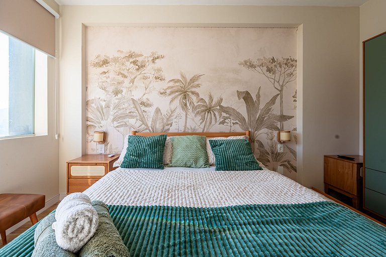Apartamento no Leblon com piscina, garagem, vista para o mar