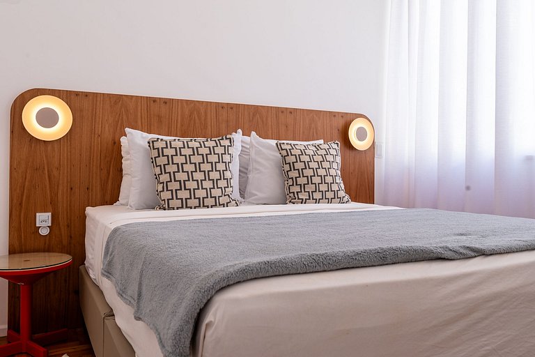 Apt completo com 3 quartos entre Copa e Ipanema