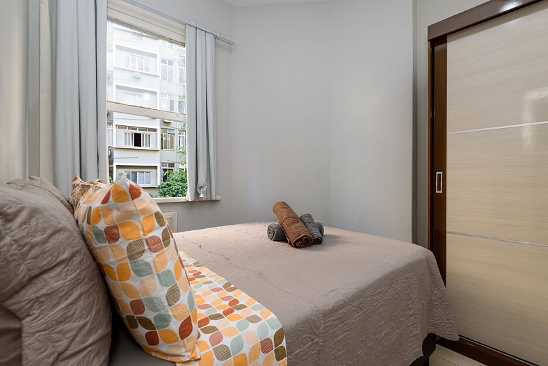 Confortável apartamento em Copacabana